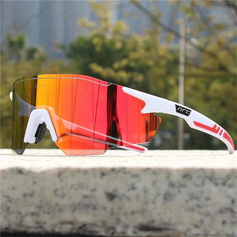 Óculos de Ciclismo NRC Pride X3 – Proteção UV400 com Estilo de Alta Performance