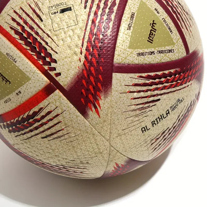 Bola de Futebol Oficial Tamanho 5 – PU Sem Costura