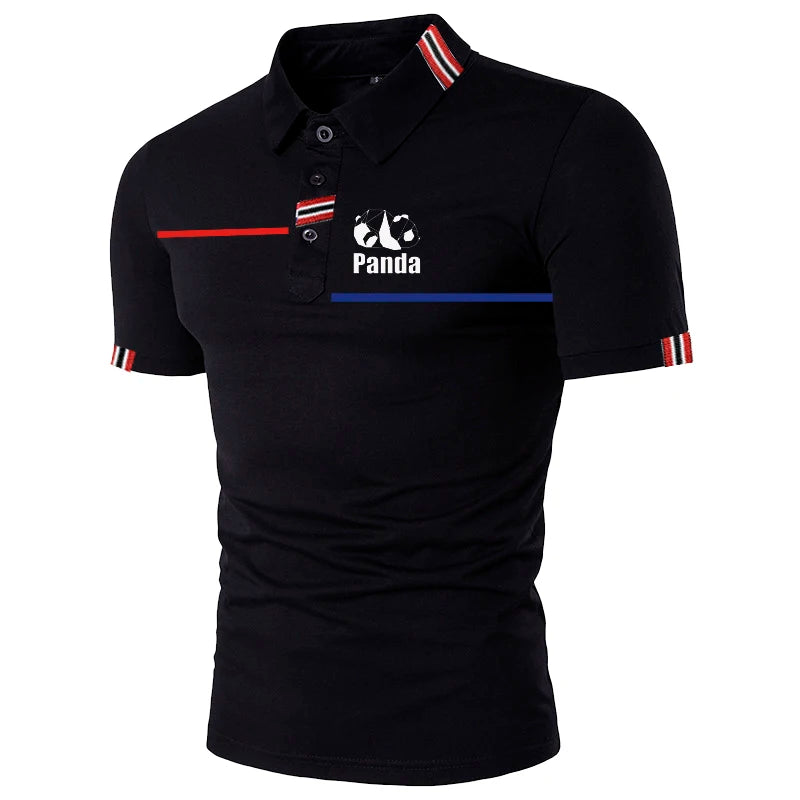 Camiseta Polo Masculina de Alta Qualidade – Camisa Casual de Manga Curta, Estilo Esportivo, T-Shirt com Gola, Solta e Fashion para o Verão