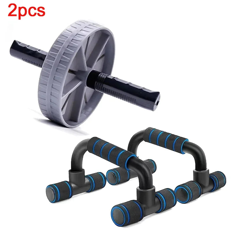 Roda Abdominal AB Roller – Silenciosa e Eficiente para Treinos em Casa ou Academia