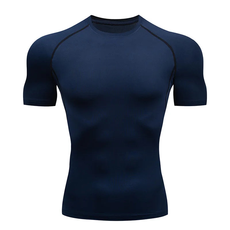 Camiseta de Compressão Masculina – Performance, Estilo e Conforto Total!
