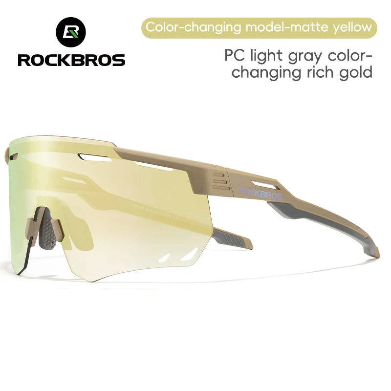 Óculos de Ciclismo ROCKBROS – Proteção e Estilo para Suas Pedaladas e Atividades ao Ar Livre