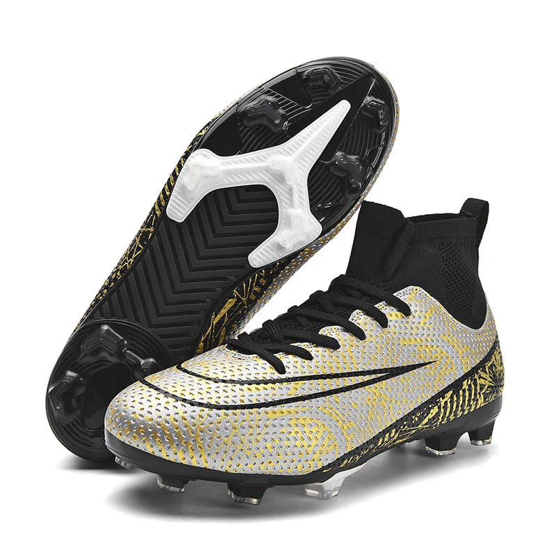 Chuteira Masculina para Futebol Society – Cano Médio, Ultralight, Antiderrapante e Confortável