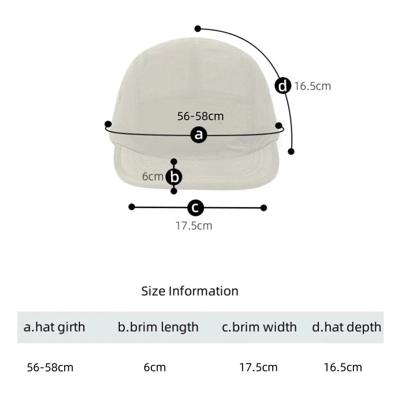 Boné de Corrida Ultralight – Boné Esportivo para Homens e Mulheres, Secagem Rápida, Ideal para Ciclismo, Trilhas e Maratonas