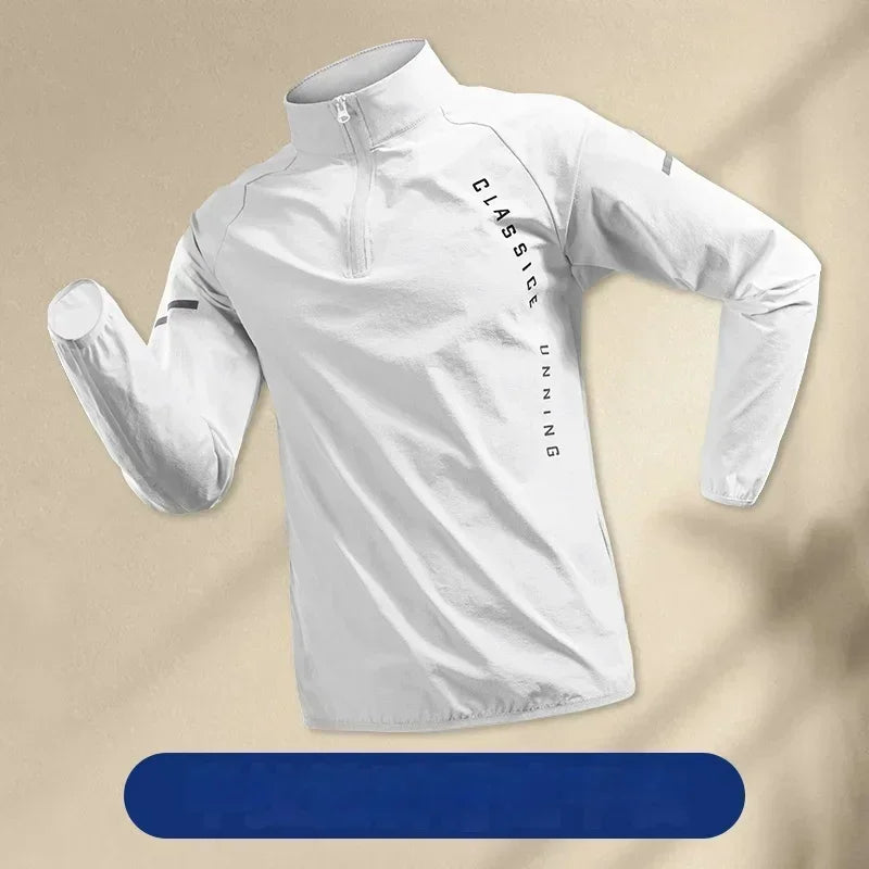 Jaqueta Esportiva Masculina Kizarco – Com Capuz, Zíper Frontal e Tecido Respirável | Ideal para Corrida, Academia e Uso Casual