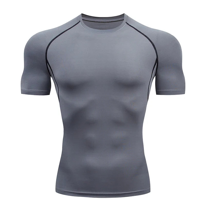 Camiseta de Compressão Masculina – Performance, Estilo e Conforto Total!