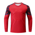 Camisa de Goleiro Masculina – Manga Longa com Proteções