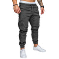 Calças Jogger Masculinas Casuais  | Streetwear com Bolsos Múltiplos