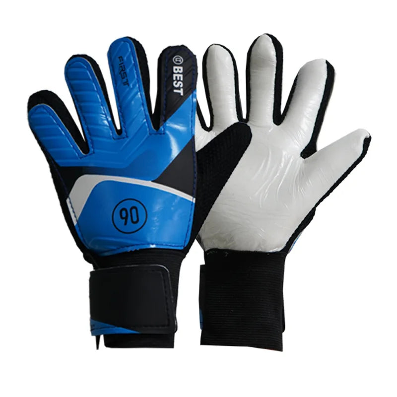 Par de Luvas de Goleiro – Látex Resistente ao Desgaste, Antiderrapante, Perfeitas para Treinos e Partidas