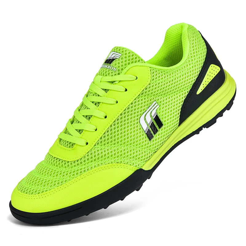 Chuteira Masculina Sem Cravos – Cano Baixo, Respirável e Antiderrapante | Ideal para Futsal e Treinos ao Ar Livre