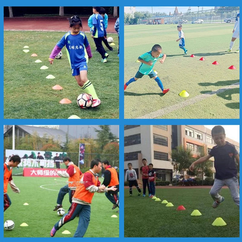 Kit de Cones para Treinamento de Futebol – Agilidade e Coordenação