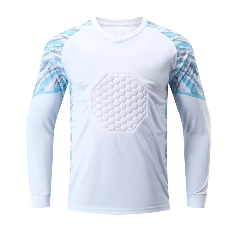 Camisa de Goleiro Masculina – Manga Longa com Proteções
