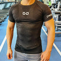 T-shirt Masculina Esportiva – Compressão, Musculação, Secagem Rápida
