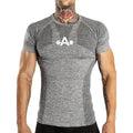 T-shirt Masculina Esportiva – Compressão, Musculação, Secagem Rápida