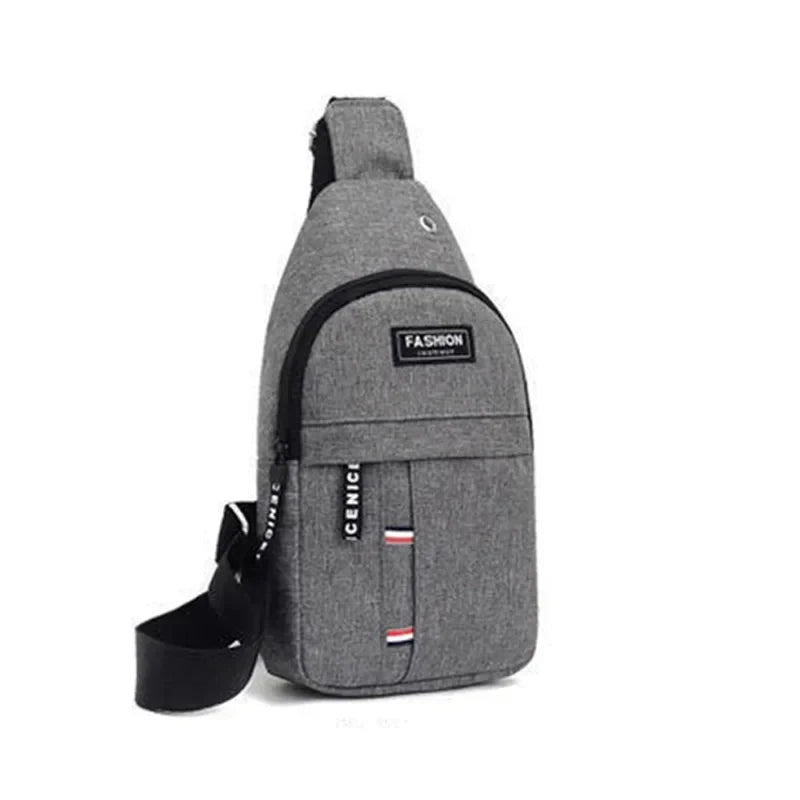 Bolsa de Cintura Masculina à Prova D'Água – Grande Capacidade com Alça Ajustável