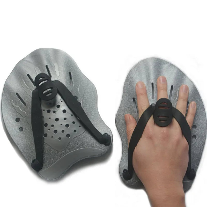 Luvas com Pás para Natação — Treino de Natação e Mergulho para Crianças e Adultos!
