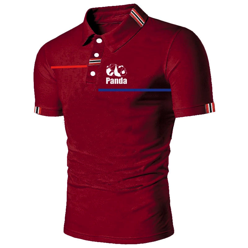 Camiseta Polo Masculina de Alta Qualidade – Camisa Casual de Manga Curta, Estilo Esportivo, T-Shirt com Gola, Solta e Fashion para o Verão