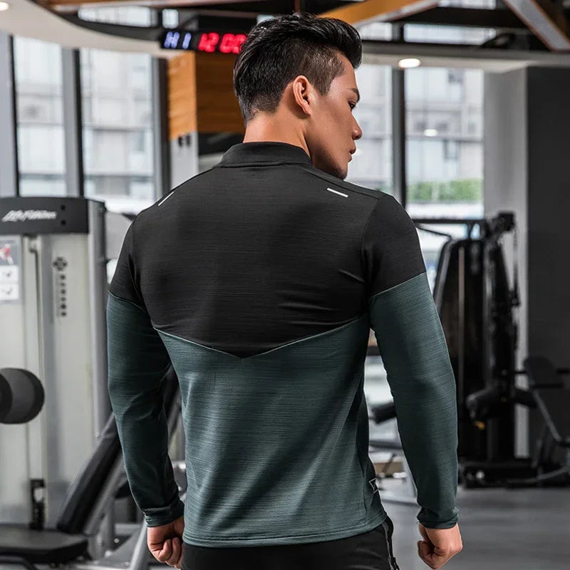 Camiseta de Compressão Masculina SHEDAO | Alta Performance em Todos os Treinos