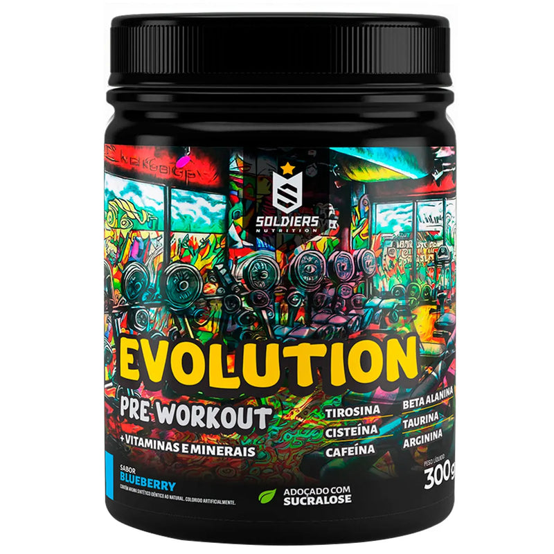 Pre Workout Evolution 300g - Soldiers Nutrition