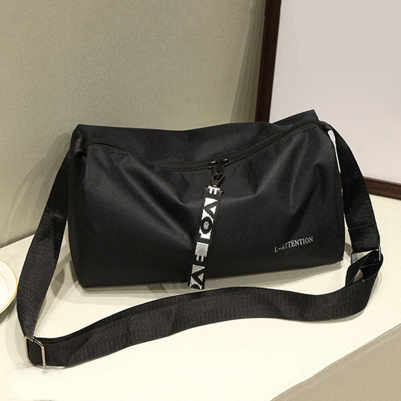 Bolsa de Ginástica e Viagem Multifuncional – Fitness e Treinamento ao Ar Livre, Alça Ajustável, Nylon 600D