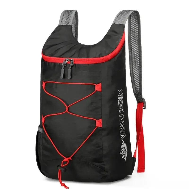 Mochila Dobrável Multifuncional para Atividades ao Ar Livre – Leve, Resistente e Impermeável