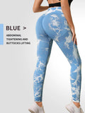 Legging Feminina Tie Dye – Fitness, Yoga, Cintura Alta e Efeito Levanta Bumbum