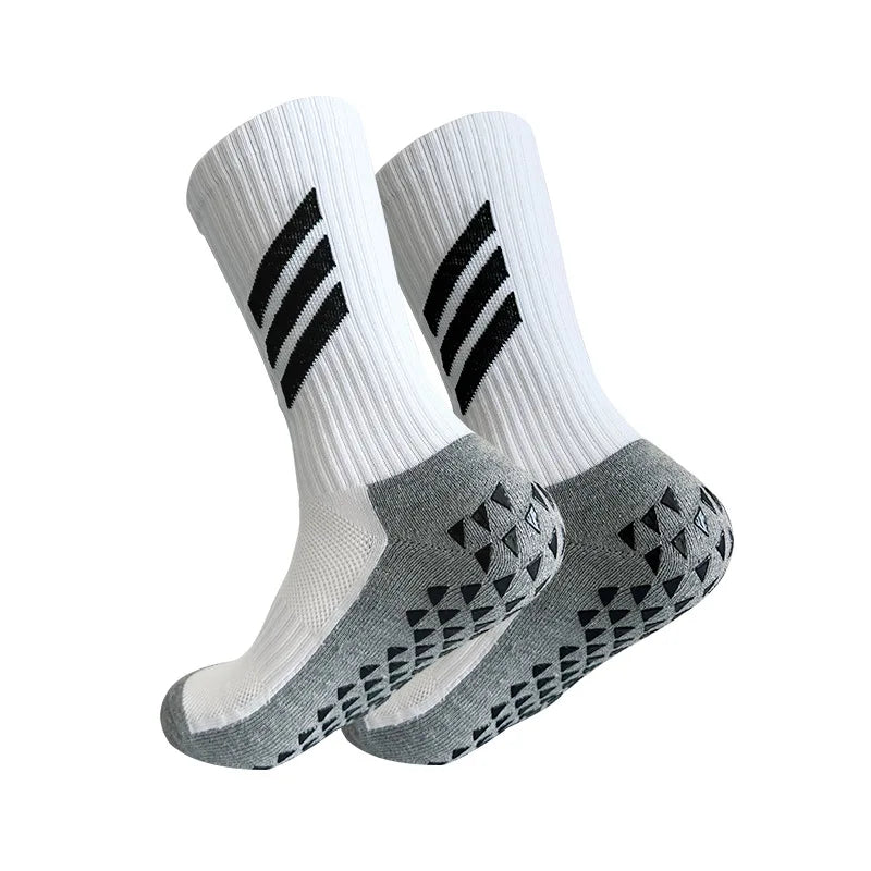 Kit com 4 Pares de Meias Profissionais Esportivas Antiderrapantes