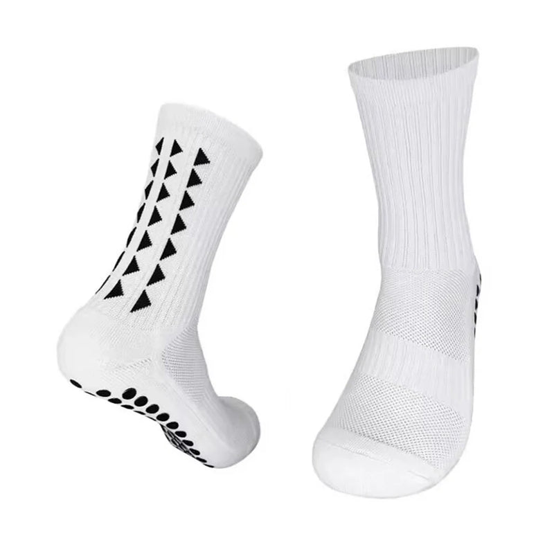 Kit com 6 Pares de Meias Esportivas Antiderrapantes – Unissex