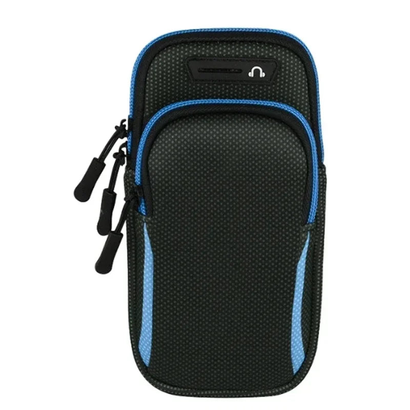 Suporte de braço esportivo universal para celular – Ideal para corrida, compatível com celulares de até 7,5"