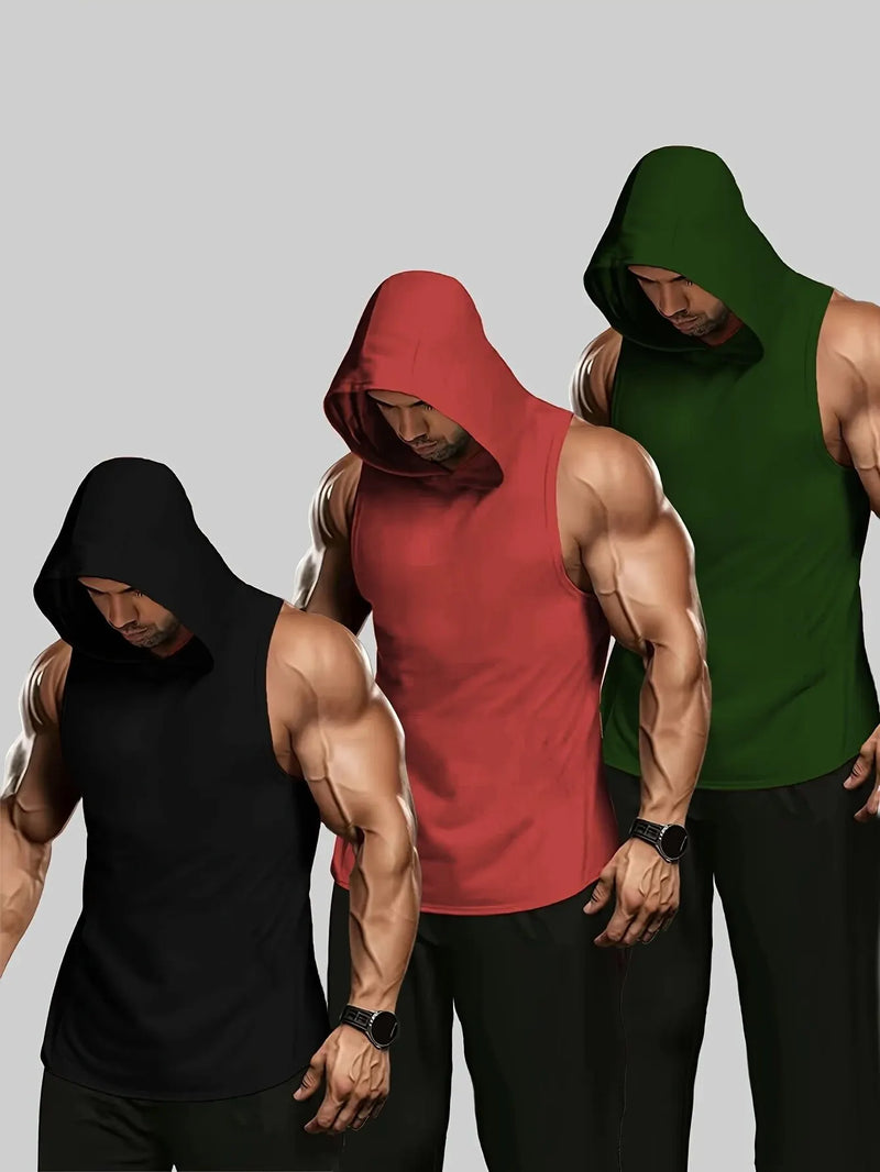 Conjunto de Tanktops Masculinos – Conforto e Estilo para o Treino!