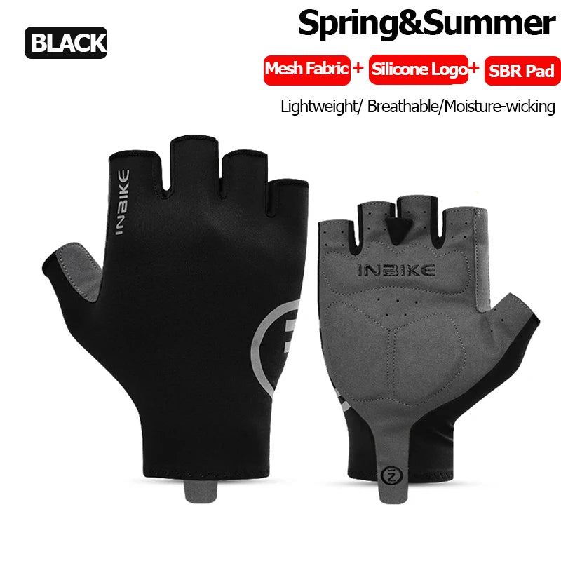 INBIKE Luvas de Ciclismo com Proteção Térmica e Toque na Tela – Conforto, Proteção e Estilo nas Quatro Estações
