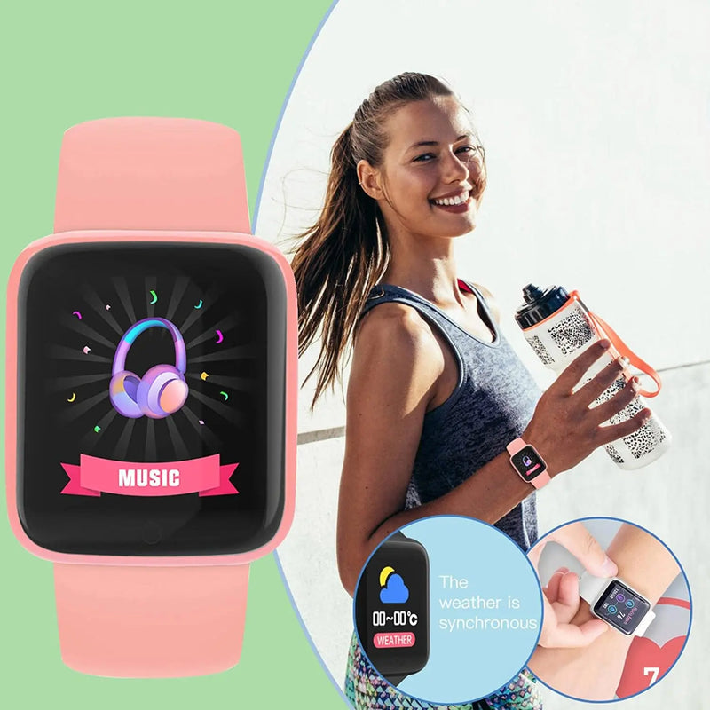Smartwatch Multifuncional Y68 D20 – Para Homens, Mulheres e Atletas ⌚️🎧
