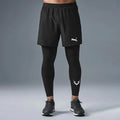 Calça Esportiva Masculina de Compressão – Secagem Rápida para Corrida, Treinos e Jogging