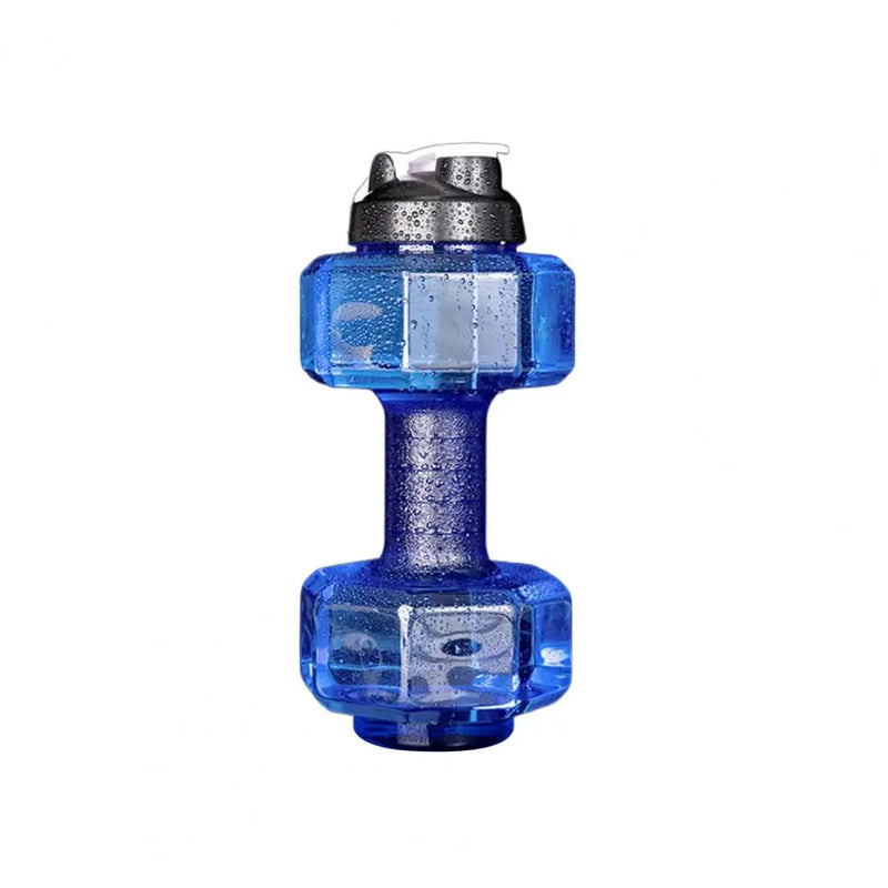 Garrafa Dumbbell Multifuncional – Hidratação e Treino em um Só Produto
