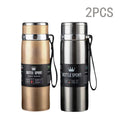 Garrafa Térmica 1000ml Inox – Isolamento a Vácuo para Café, Chá ou Água