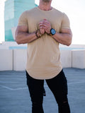 Camiseta Masculina Muscle Fitness – Algodão de Alta Qualidade para Treinos e Atividades Esportivas