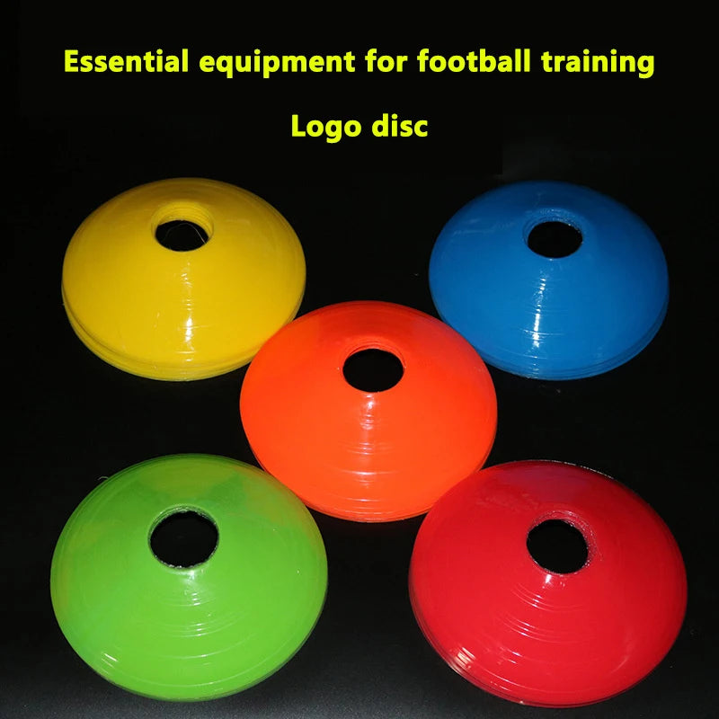 Kit com 10 Cones de Treinamento – Futebol e Agilidade