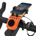 UPPEL 10 em 1: Farol de Bike com Suporte para Celular, Caixa de Som, Campainha e Power Bank – Tudo em um só equipamento