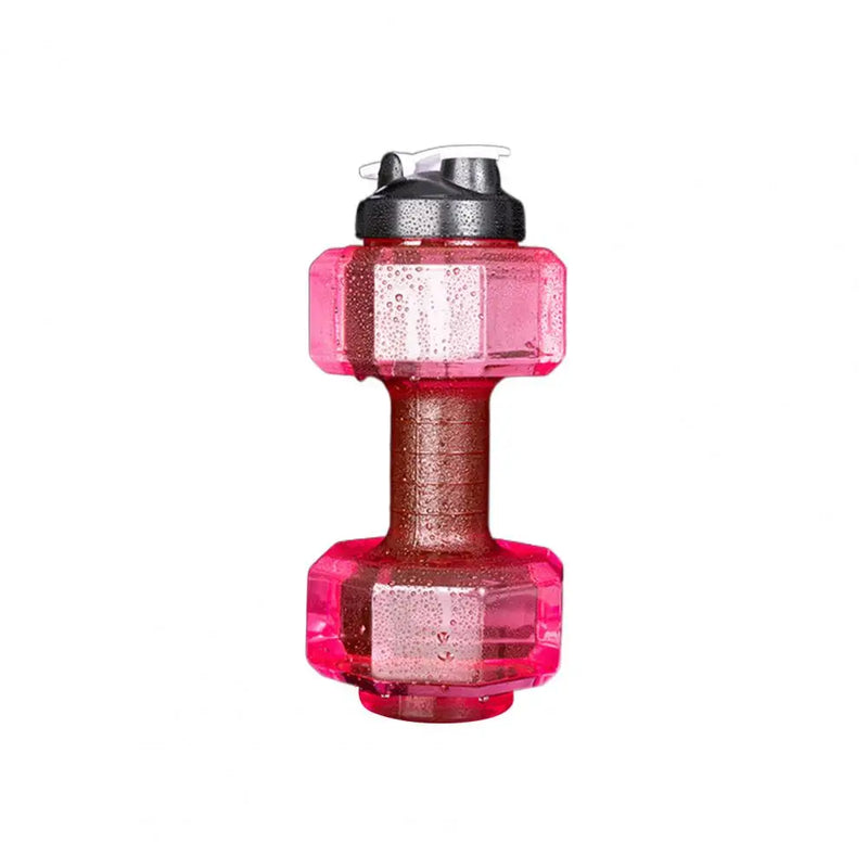 Garrafa Dumbbell Multifuncional – Hidratação e Treino em um Só Produto