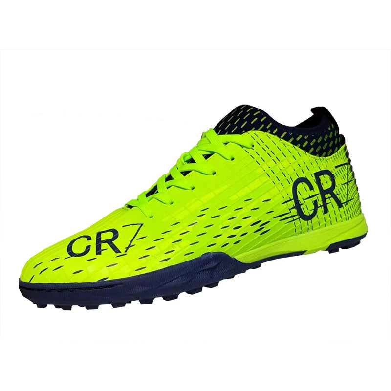 Chuteira Masculina CR7 Society – Leve, Respirável e Confortável | Ideal para Treinos e Jogos no Gramado Sintético (TF)