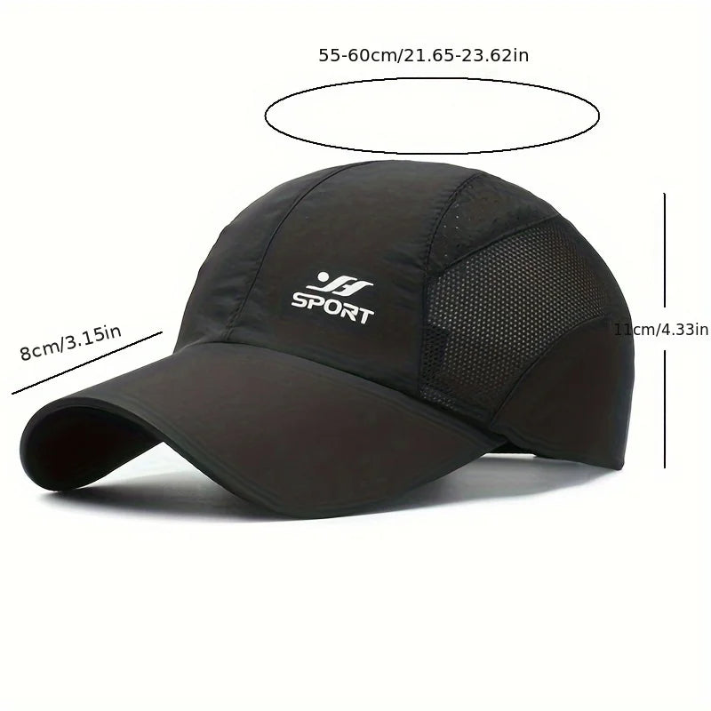 Proteção com Estilo – Boné Baseball com Proteção UV e Secagem Rápida