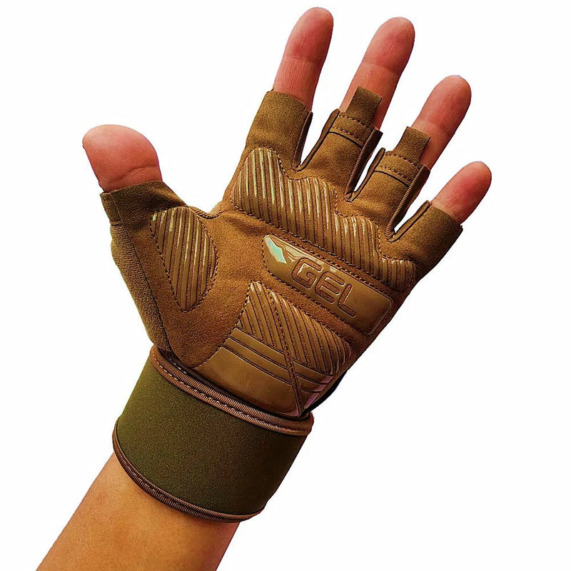 Luvas de Academia Half Finger XINLUYING XY-B26 – Antiderrapante, Resistente e Confortável para Treinos Intensos