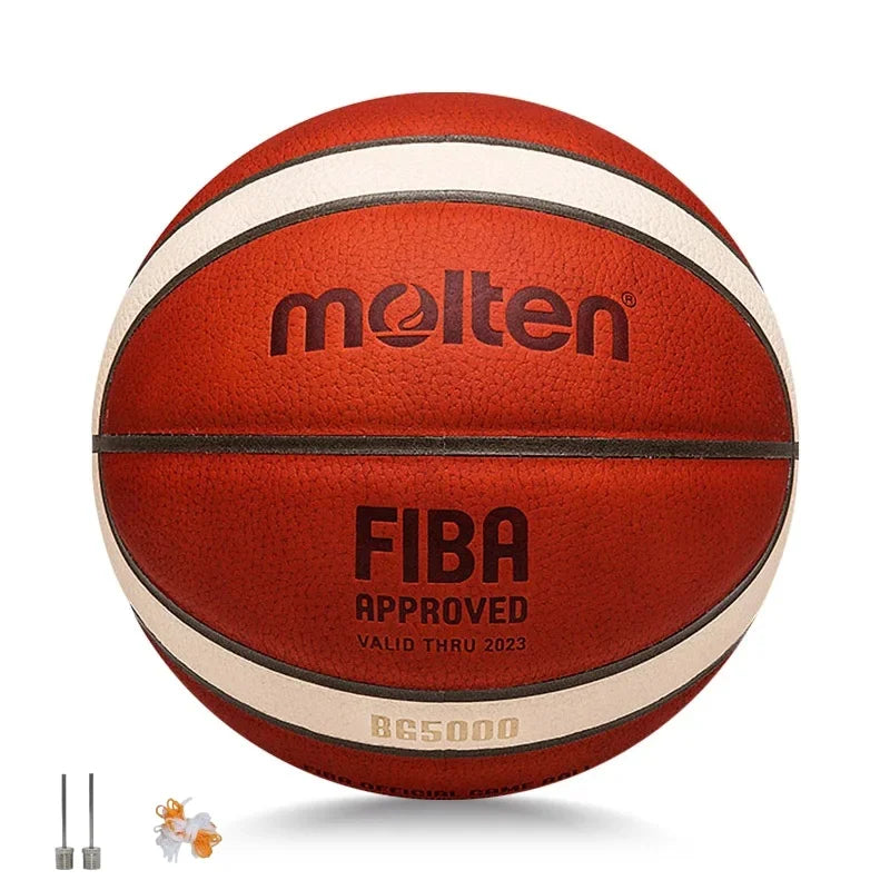 Bola de Basquete Molten BG5000 Tamanho 7 com Bolsa