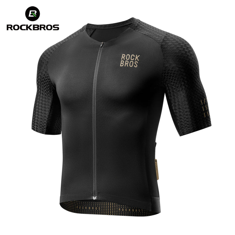 Camisa de Ciclismo ROCKBROS Verão – Leve, Respirável e Cheia de Estilo