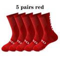 Kit 5 Pares de Meias Masculinas para Ciclismo e Esportes