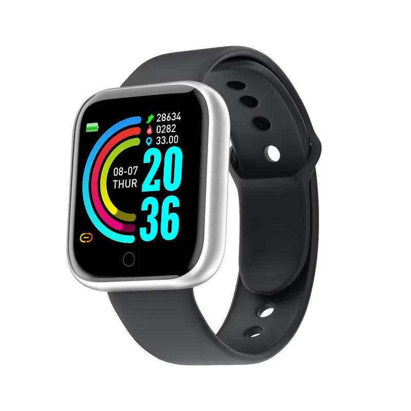 Smartwatch Multifuncional Y68 D20 – Para Homens, Mulheres e Atletas ⌚️🎧