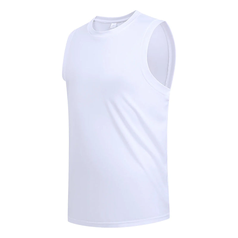 Regata Masculina Ice Silk M-8XL – Conforto Máximo para Treino e Dia a Dia