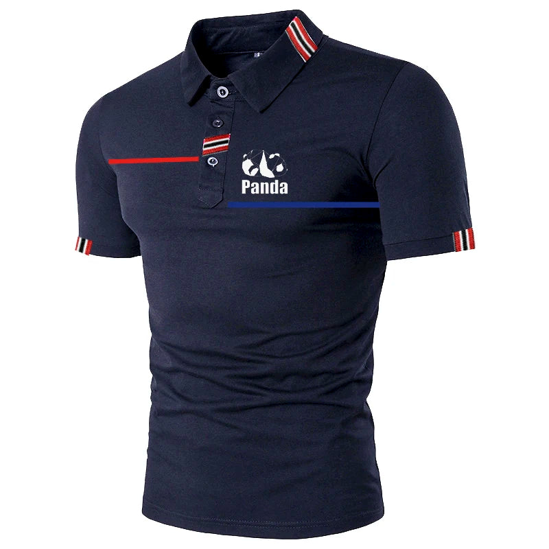 Camiseta Polo Masculina de Alta Qualidade – Camisa Casual de Manga Curta, Estilo Esportivo, T-Shirt com Gola, Solta e Fashion para o Verão