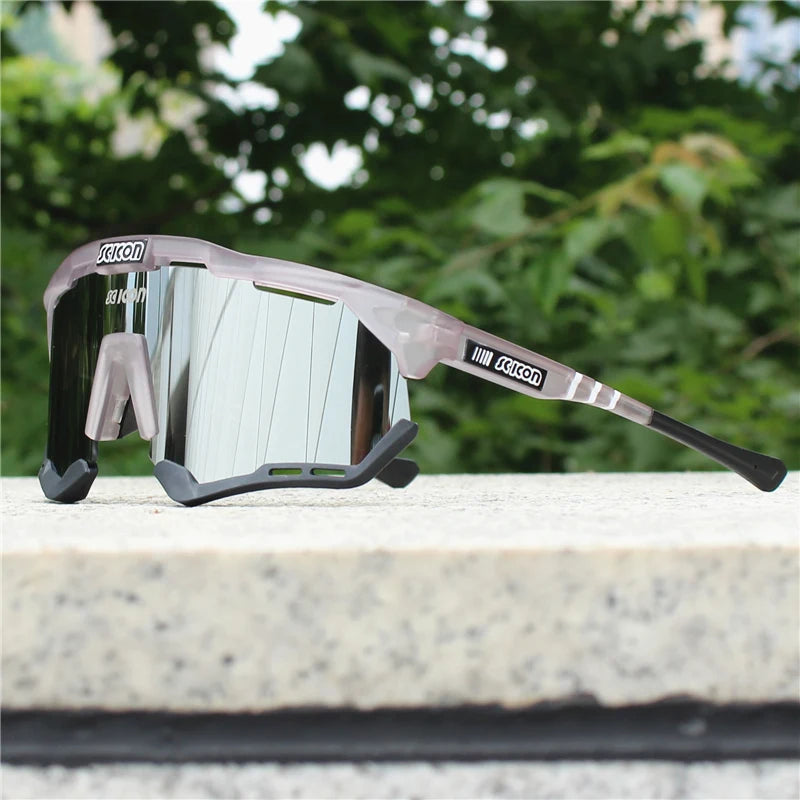 Óculos de Ciclismo SCICON AEROSHADE – Visão Nítida, Proteção Total e Estilo Profissional