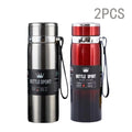 Garrafa Térmica 1000ml Inox – Isolamento a Vácuo para Café, Chá ou Água